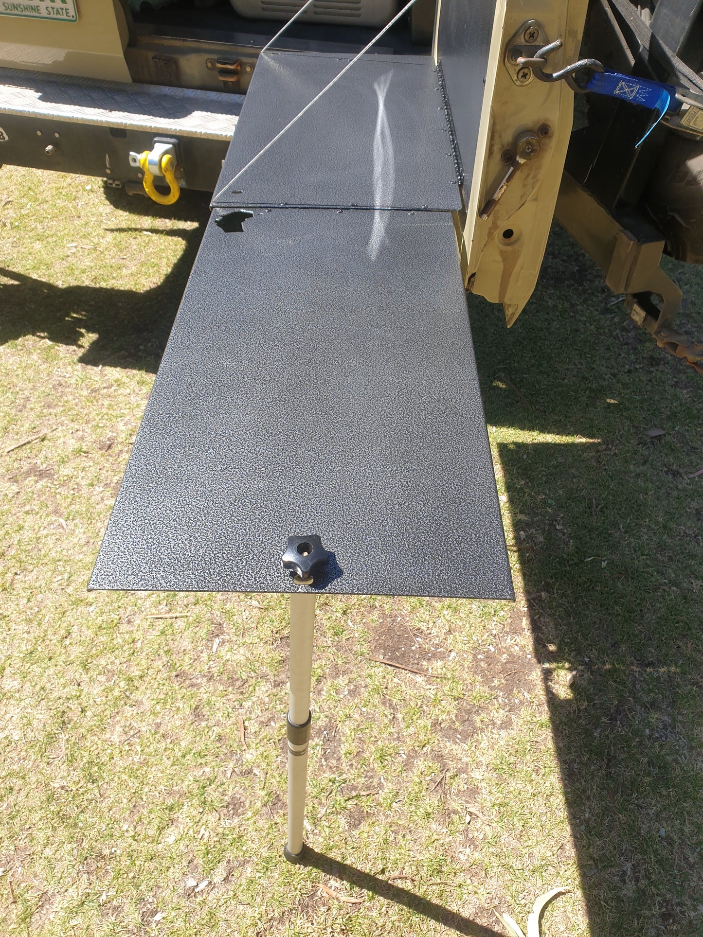 Toyota 75-78 Series Troopy Stainless Steel Deluxe Barn Door Tables