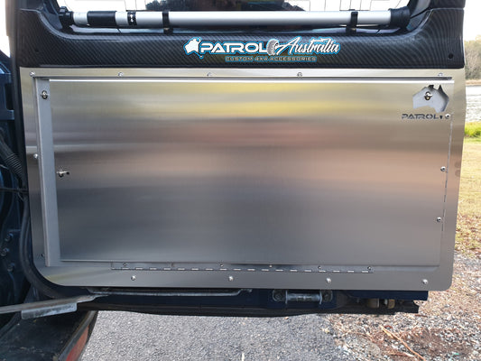 Nissan GU Patrol Stainless Steel Deluxe Barn Door Table