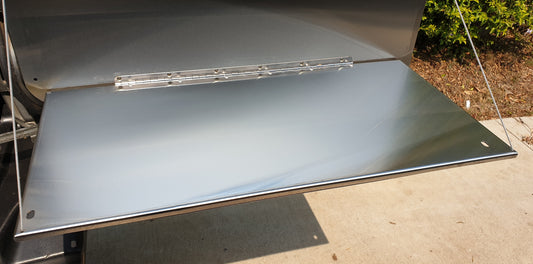 Nissan GU Patrol Stainless Steel Barn Door Table (Single Table)