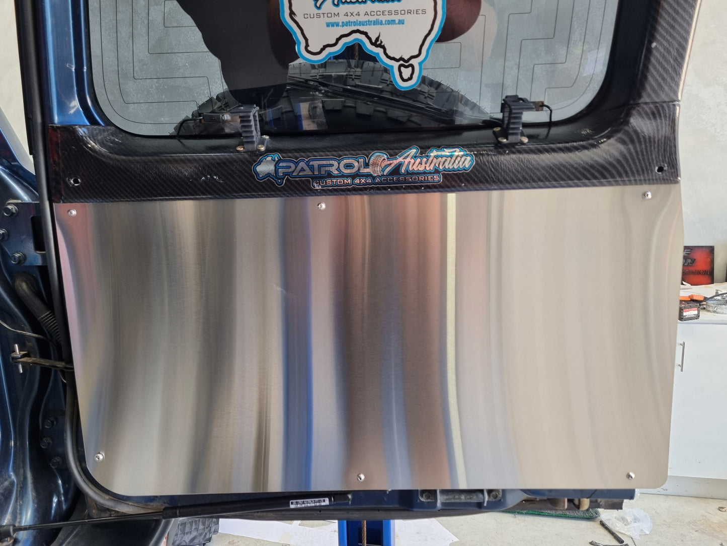Nissan Gu Barn Door Cards ( Stainless steel )